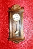 Modern Oak Wall Clock